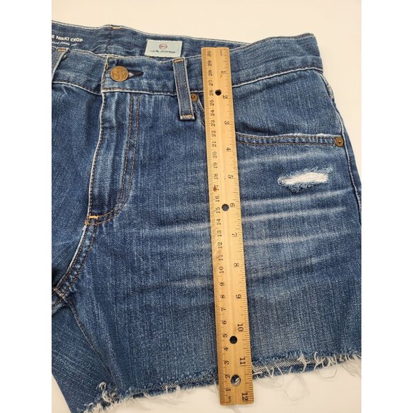 AG Adriano Goldschmied Nikki Crop Relaxed Skinny Women's SZ 29R Distressed Cutof - Picture 4 of 7